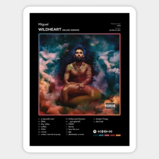 Miguel - Wildheart Tracklist Album Magnet